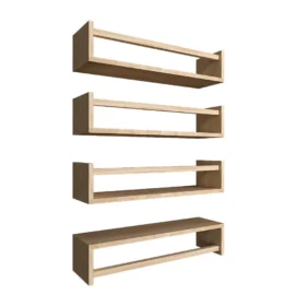 6th sehlf Wall Shelves of sgk printer trending model