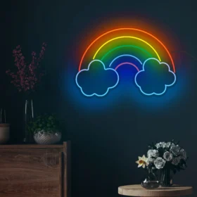 rainbow-neon-sign-led-light front color image